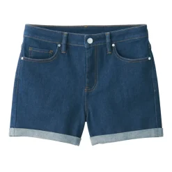 Women's Super Stretchy Denim Shorts Blue