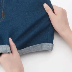 Women's Super Stretchy Denim Shorts Blue