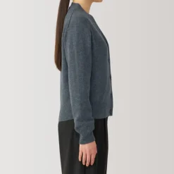 Women's Washable Mid-Gauge V-Neck Cardigan