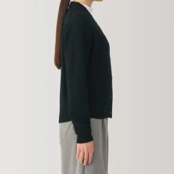 Women's Washable Mid-Gauge V-Neck Cardigan
