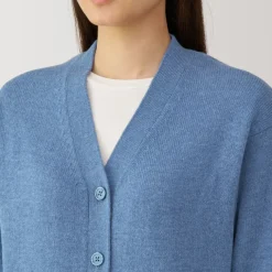 Women's Washable Mid-Gauge V-Neck Cardigan