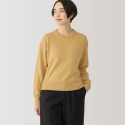 Women's Washable Mid-Gauge Crew Neck Sweater