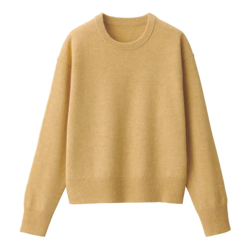 Women's Washable Mid-Gauge Crew Neck Sweater