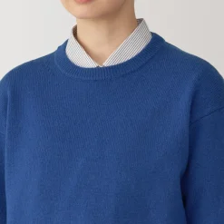 Women's Washable Mid-Gauge Crew Neck Sweater