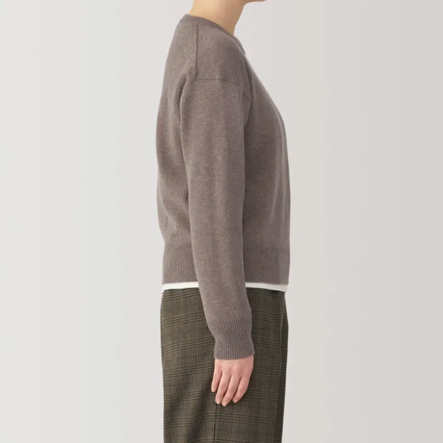 Women's Washable Mid-Gauge Crew Neck Sweater