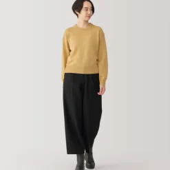 Women's Washable Mid-Gauge Crew Neck Sweater