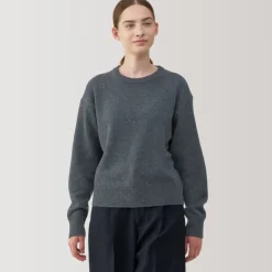 Women's Washable Mid-Gauge Crew Neck Sweater