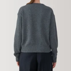 Women's Washable Mid-Gauge Crew Neck Sweater