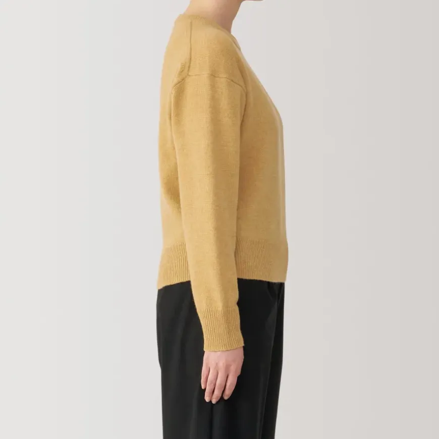 Women's Washable Mid-Gauge Crew Neck Sweater