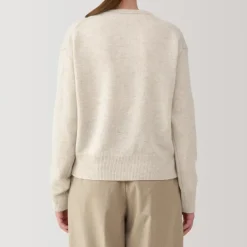 Women's Washable Mid-Gauge Crew Neck Sweater
