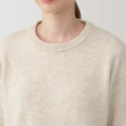 Women's Washable Mid-Gauge Crew Neck Sweater