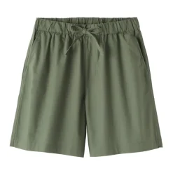 Women's Washed Broadcloth Shorts