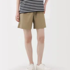 Women's Washed Broadcloth Shorts
