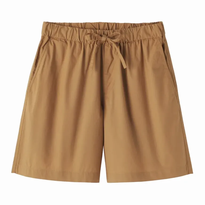 Women's Washed Broadcloth Shorts