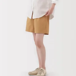 Women's Washed Broadcloth Shorts