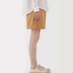 Women's Washed Broadcloth Shorts