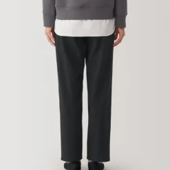 Women's Washed Denim Easy Tapered Pants