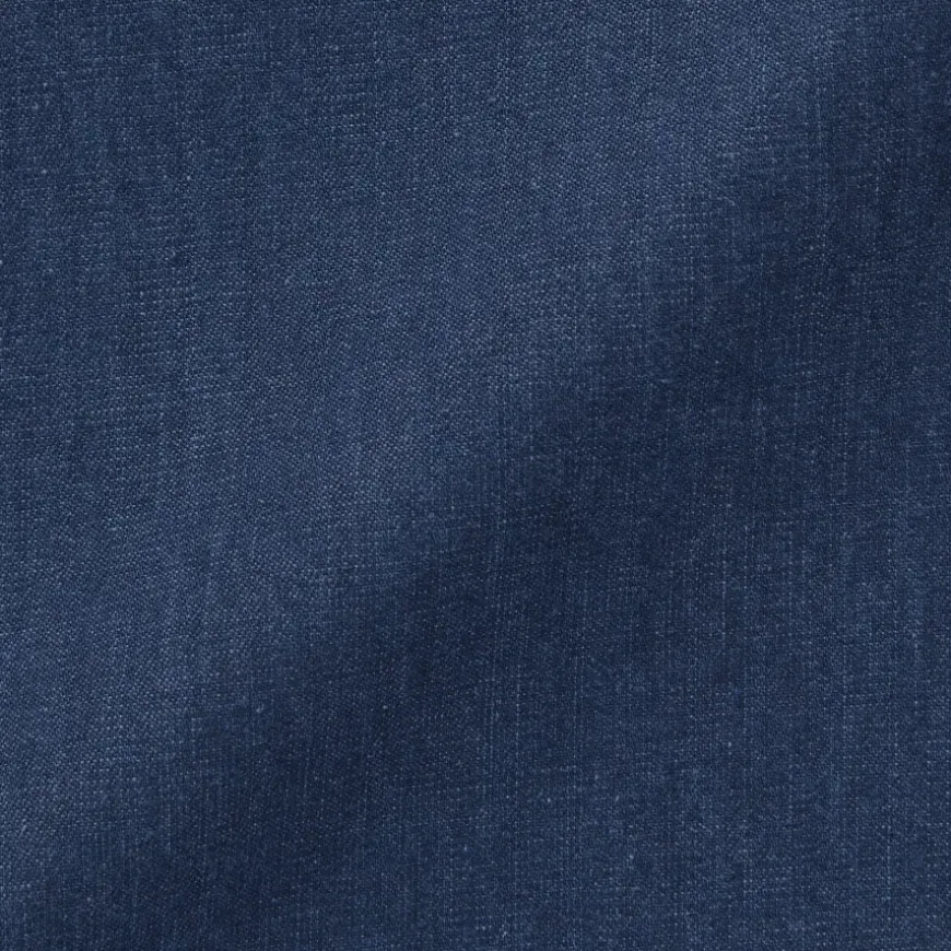 Women's Washed Denim Easy Tapered Pants