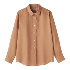 Women's Washed Linen Shirt