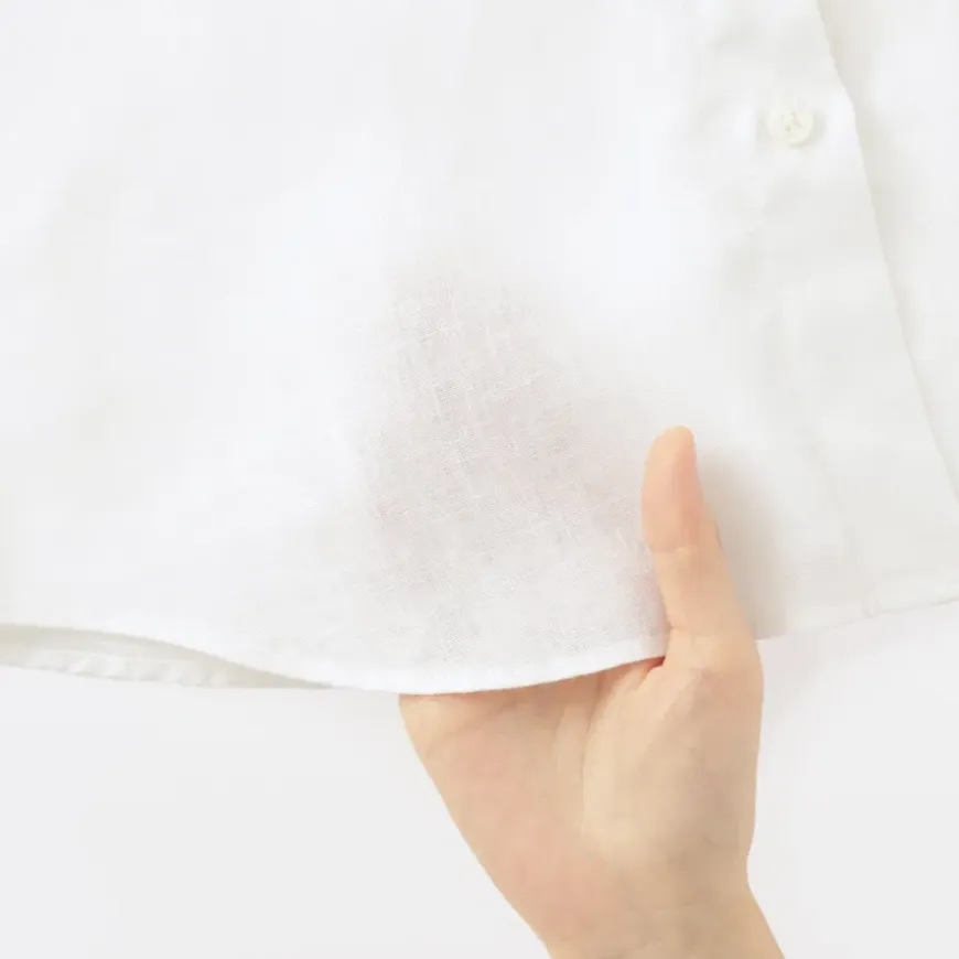Women's Washed Linen Shirt
