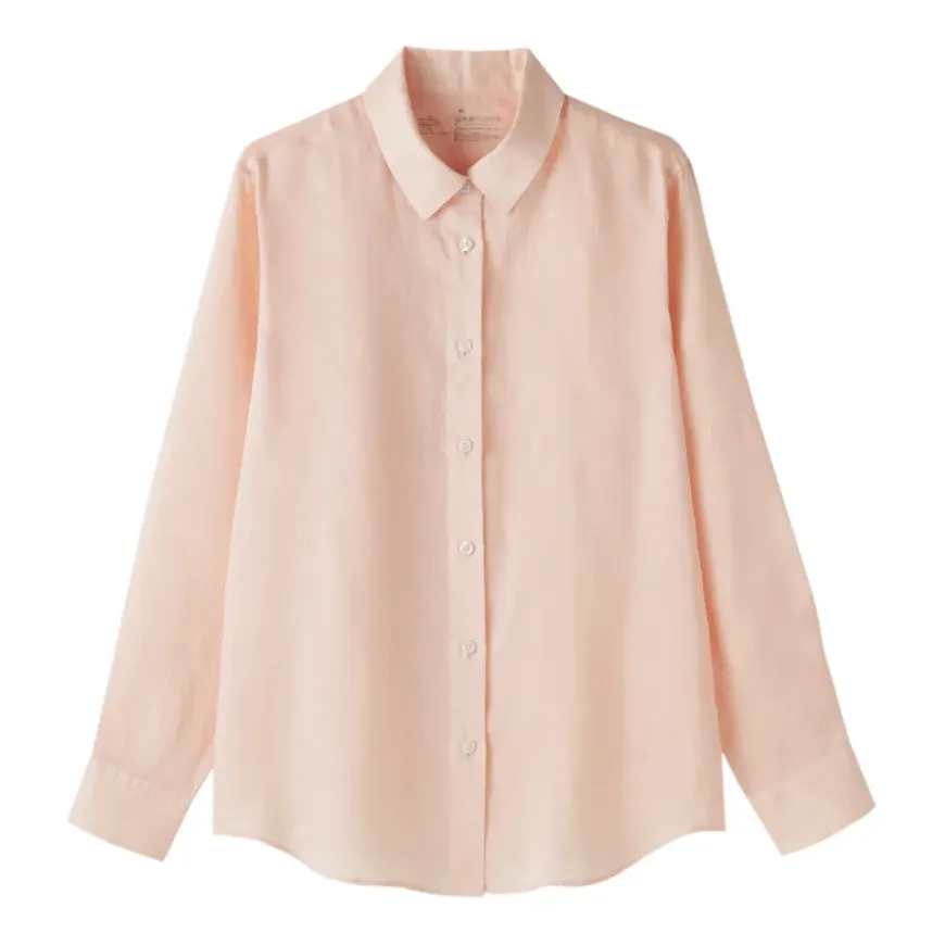 Women's Washed Linen Shirt