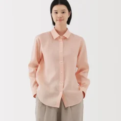 Women's Washed Linen Shirt