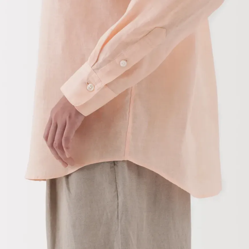 Women's Washed Linen Shirt