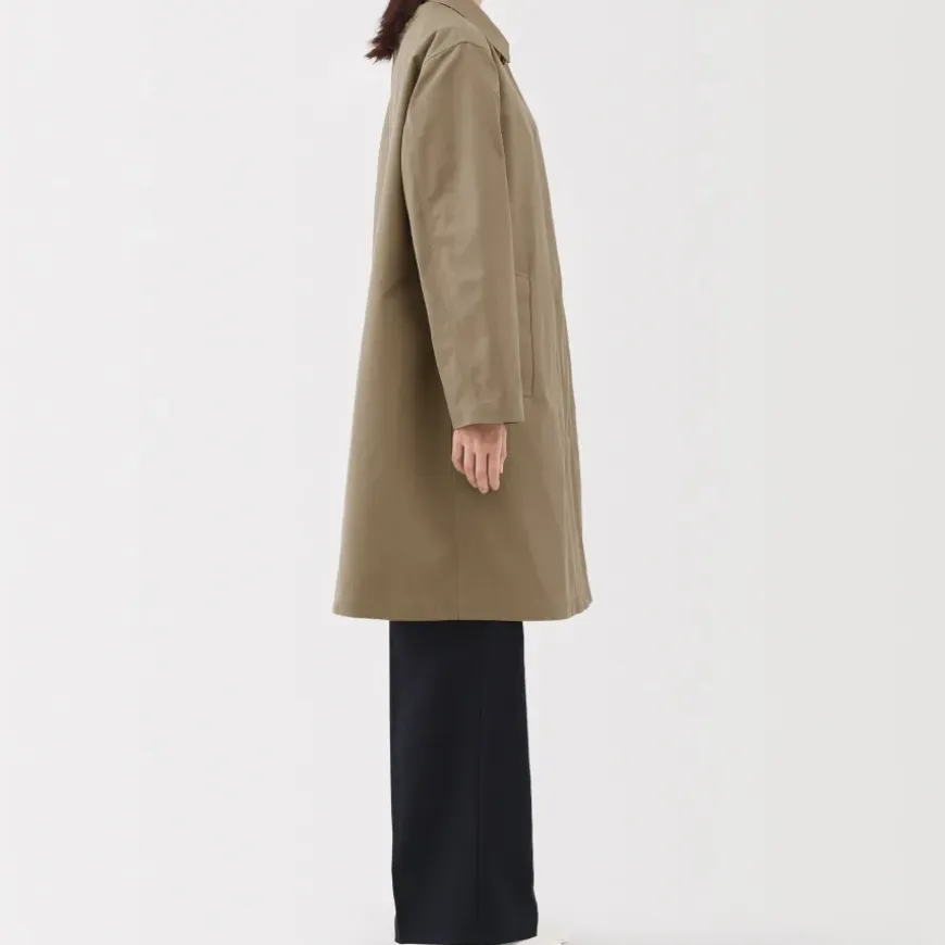 Women's Water Repellent Stand Fall Collar Coat