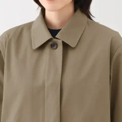 Women's Water Repellent Stand Fall Collar Coat