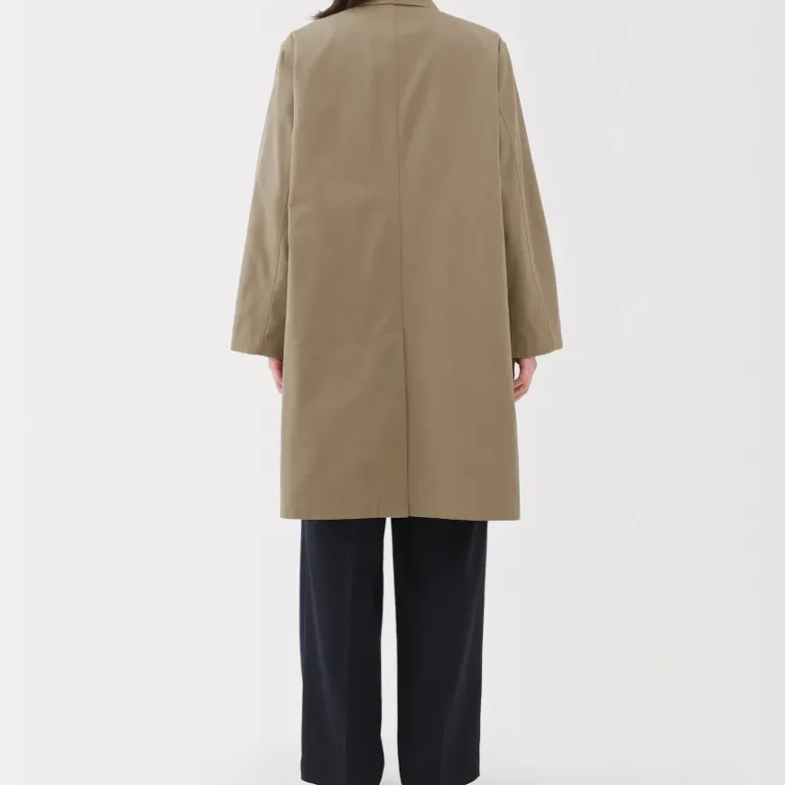 Women's Water Repellent Stand Fall Collar Coat