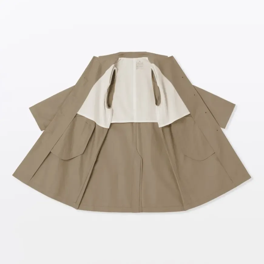 Women's Water Repellent Stand Fall Collar Coat