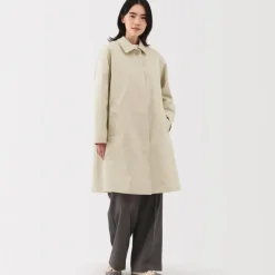 Women's Water Repellent Stand Fall Collar Coat