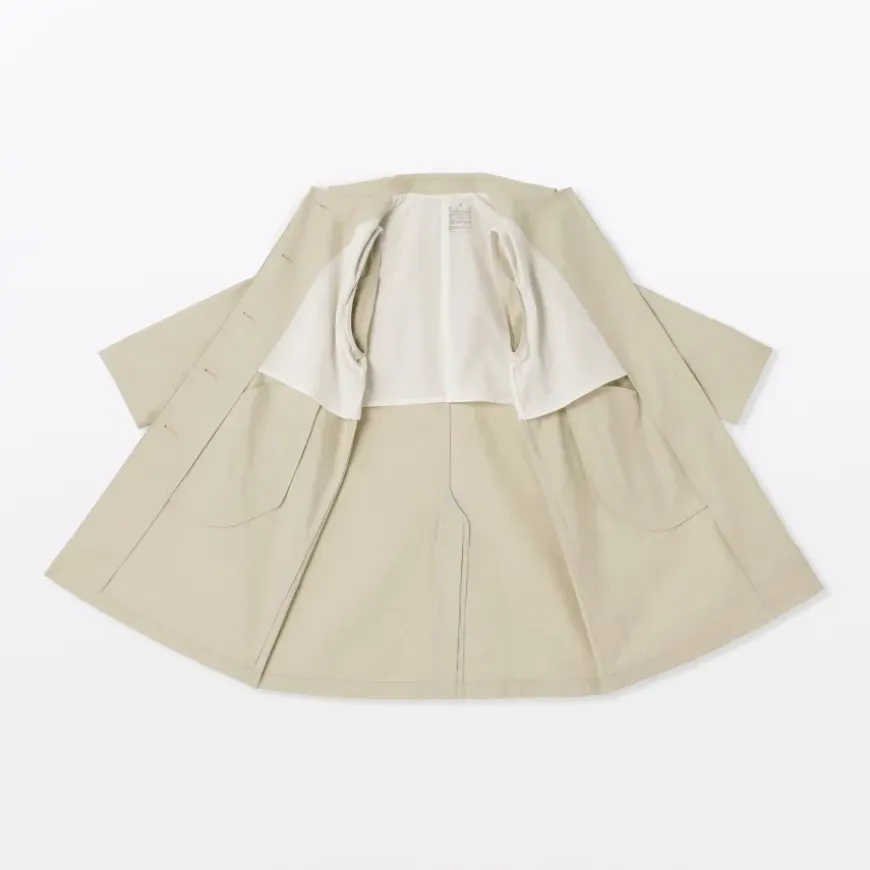 Women's Water Repellent Stand Fall Collar Coat