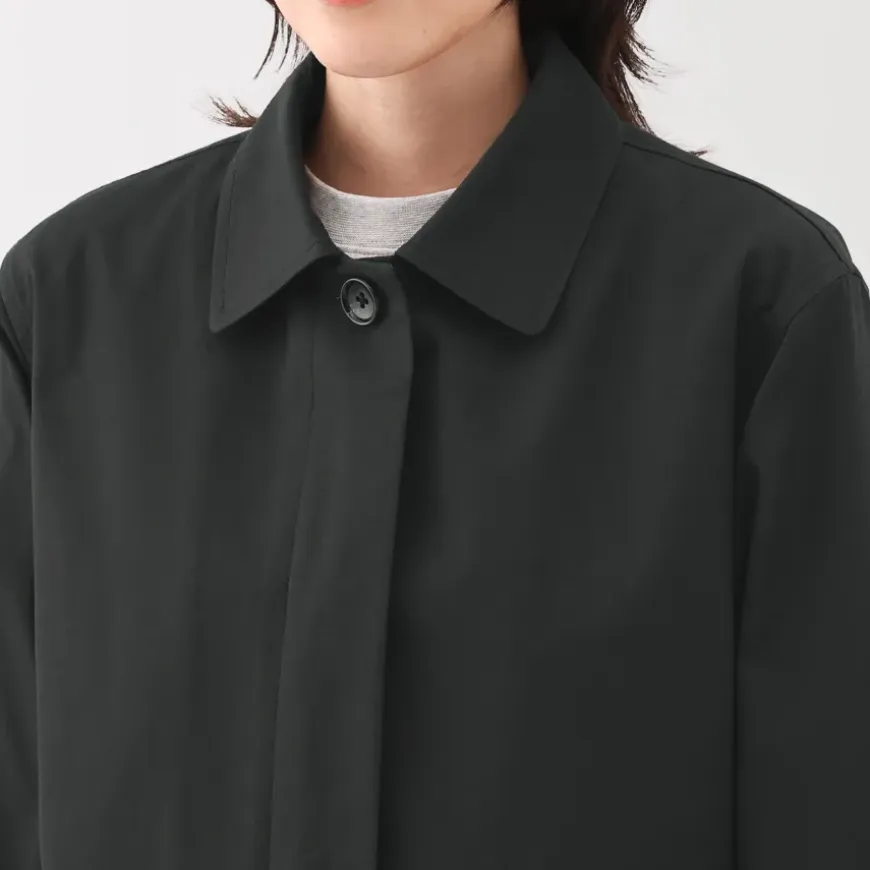 Women's Water Repellent Stand Fall Collar Coat
