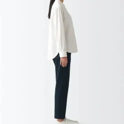 Women's 4-Way Stretch Chino Slim Tapered Pants (L 30inch / 75cm)