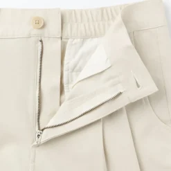Women's 4-Way Stretch Chino Darted Wide Pants