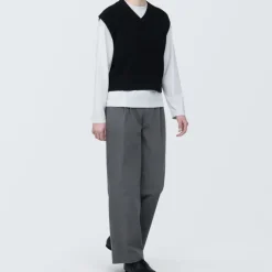 Women's 4-Way Stretch Chino Darted Wide Pants