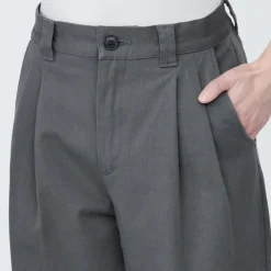 Women's 4-Way Stretch Chino Darted Wide Pants