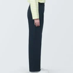 Women's 4-Way Stretch Chino Darted Wide Pants