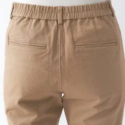 Women's 4-Way Stretch Chino Slim Tapered Pants (L 32inch / 80cm)