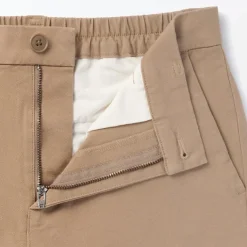 Women's 4-Way Stretch Chino Slim Tapered Pants (L 32inch / 80cm)