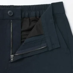 Women's 4-Way Stretch Chino Slim Tapered Pants (L 32inch / 80cm)