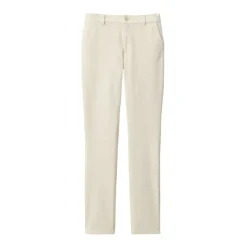 Women's 4-Way Stretch Chino Slim Tapered Pants (L 32inch / 80cm)