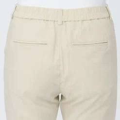 Women's 4-Way Stretch Chino Slim Tapered Pants (L 32inch / 80cm)