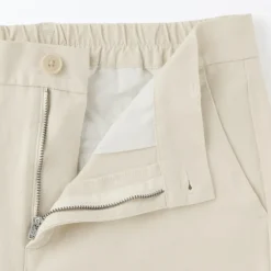 Women's 4-Way Stretch Chino Slim Tapered Pants (L 32inch / 80cm)