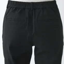 Women's 4-Way Stretch Chino Slim Tapered Pants (L 32inch / 80cm)